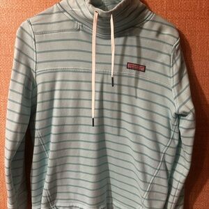 Vineyard Vines Light Blue Striped Shep Shirt